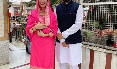 Yami Gautam Photos: Yami Gautam came to visit Jwala Devi with husband Aditya Dhar, see photos